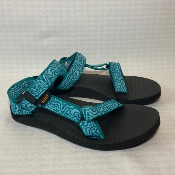 NWOT Teva Blue Outdoor Sandals s-l400.jpg main image 2